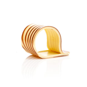 Chocolade drop met houtstructuur - 3x3cm - 10 stuks