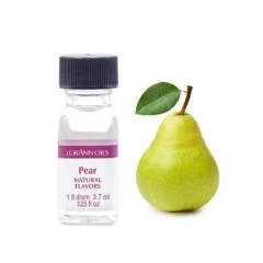 Lorann oils sterke smaakstof peer - 3.7ml