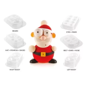 Silikomart kerstman kit