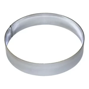 Martelatto taartring RVS - 18x2,5cm