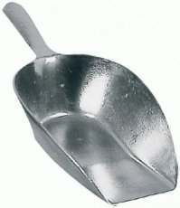 Meelschep aluminium - 1.1kg - 40cm