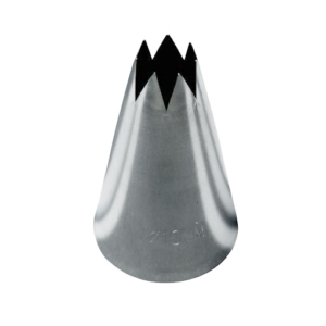 Spuitmondje gekarteld - 12mm