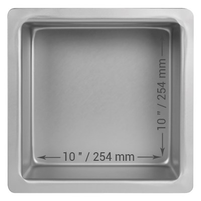 PME cakepan - 25x25x10cm
