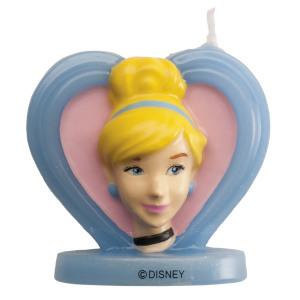 Verjaardagskaars 3D princess Assepoester