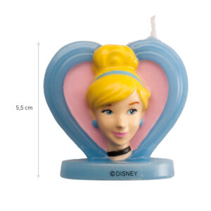 Verjaardagskaars 3D princess Assepoester