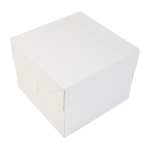 Taartdoos wit - 20x20x15cm
