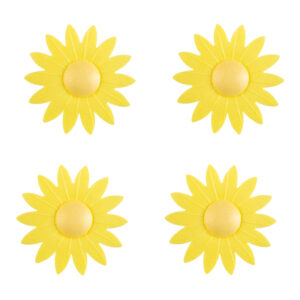 hostie margrieten - geel - 8 stuks