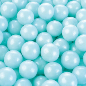 Softparels 4mm - blauw - 100g