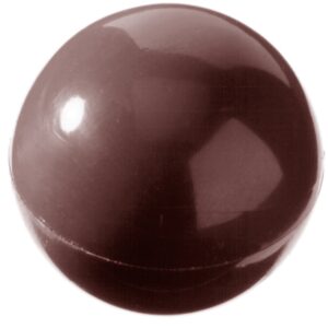 Chocoladevorm halve bol - 30mm