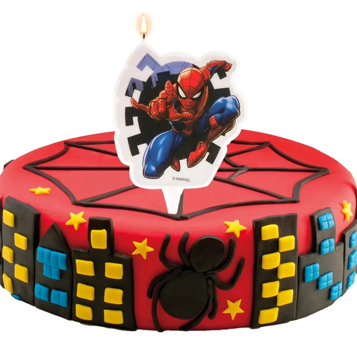 Dekora kaars - Spiderman