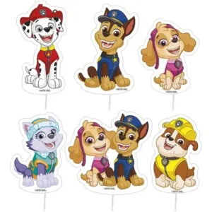 Dekora taarttopper - Paw Patrol - 16 stuks