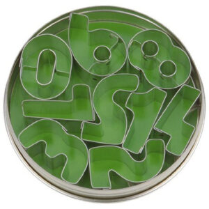 Patisse uitstekers cijfers RVS set/9