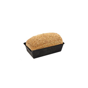 broodvorm blauw staal - 20x9,5x8cm