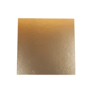 Taart onderlegger goud - 30x30cm