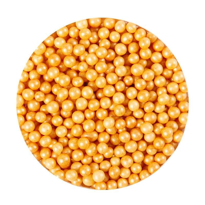Goudparels 4mm - 100g