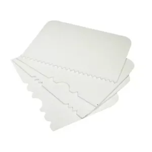 PME - taartschrapers met patroon - 4 stuks