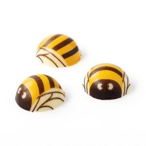 chocolade bijen - 2,2cm - 6st